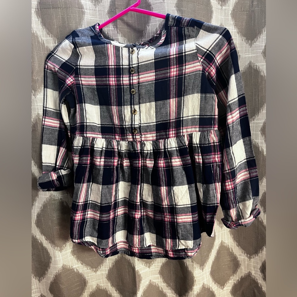 Kids flannel top